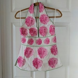 Gorgeous chrysanthemum halter